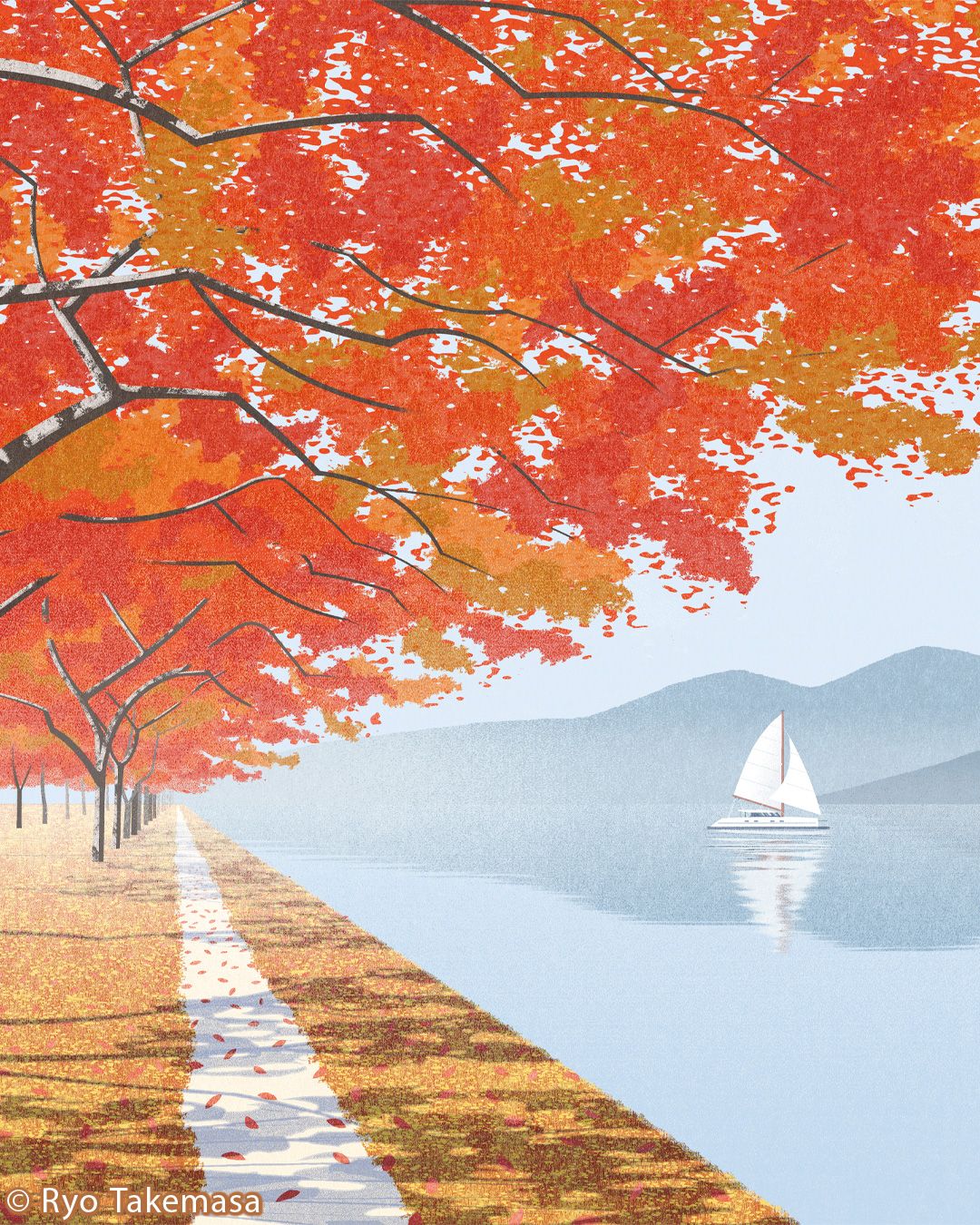Autumn Landscapes illustration 44