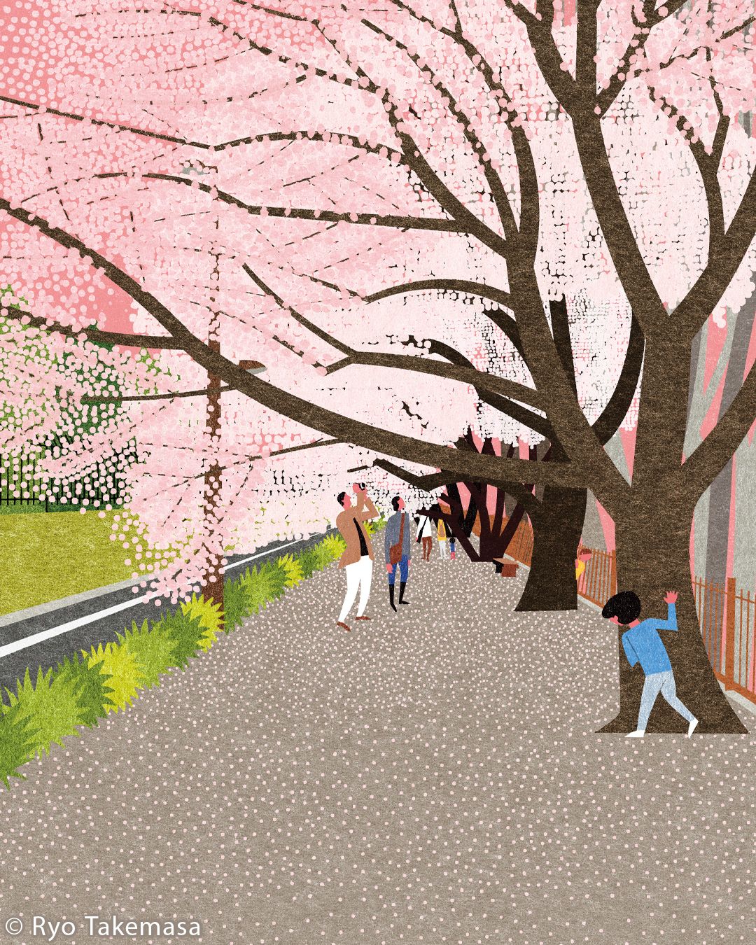 Spring Landscapes illustration 1