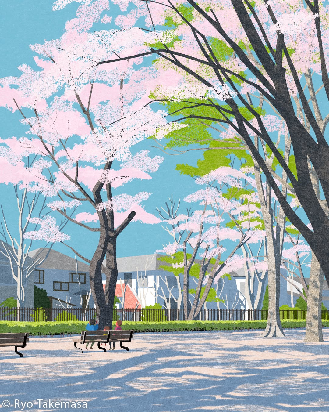 Spring Landscapes illustration 5
