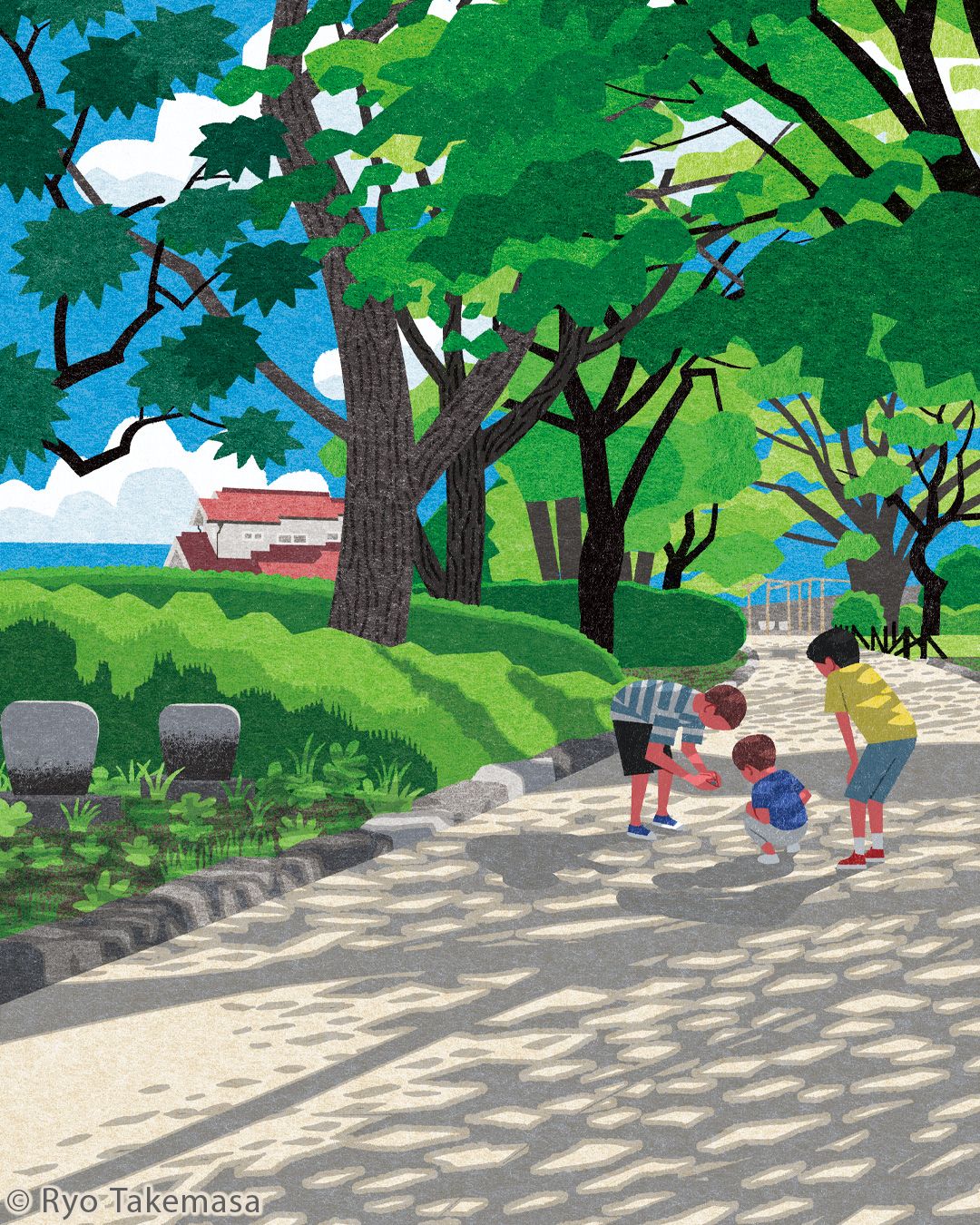 Summer Landscapes illustration 1