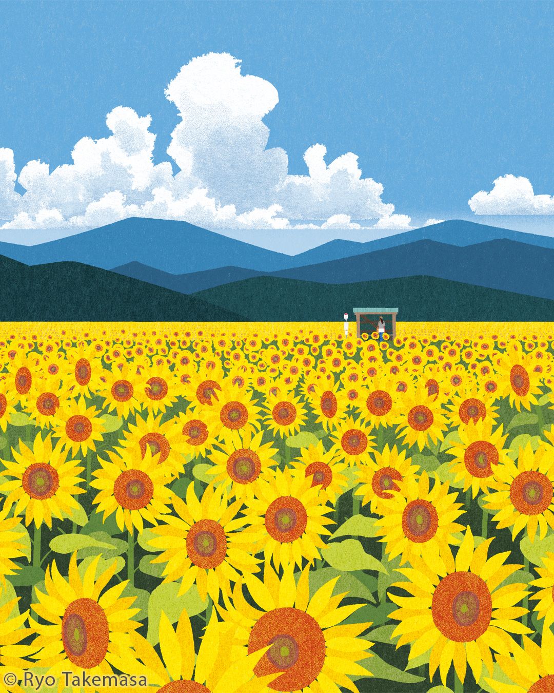 Summer Landscapes illustration 6