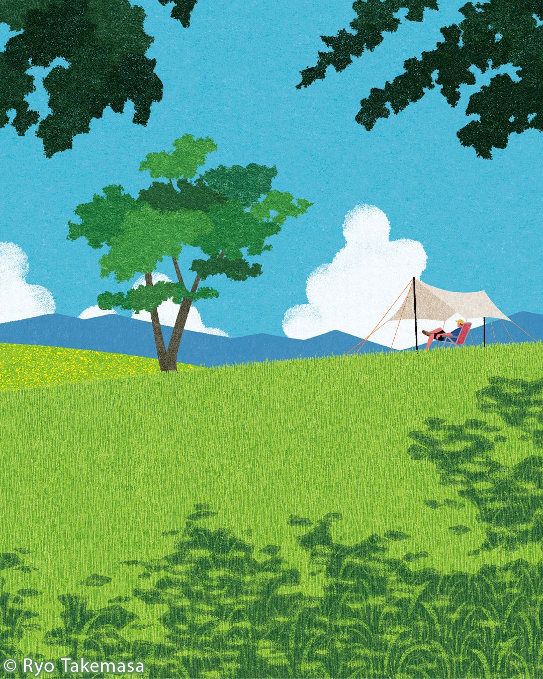 Summer Landscapes illustration 9
