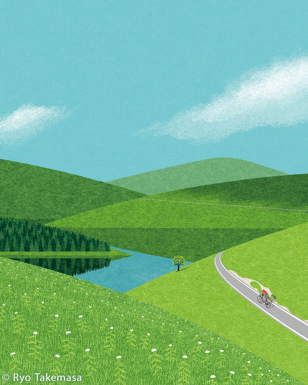 Summer Landscapes illustration 25