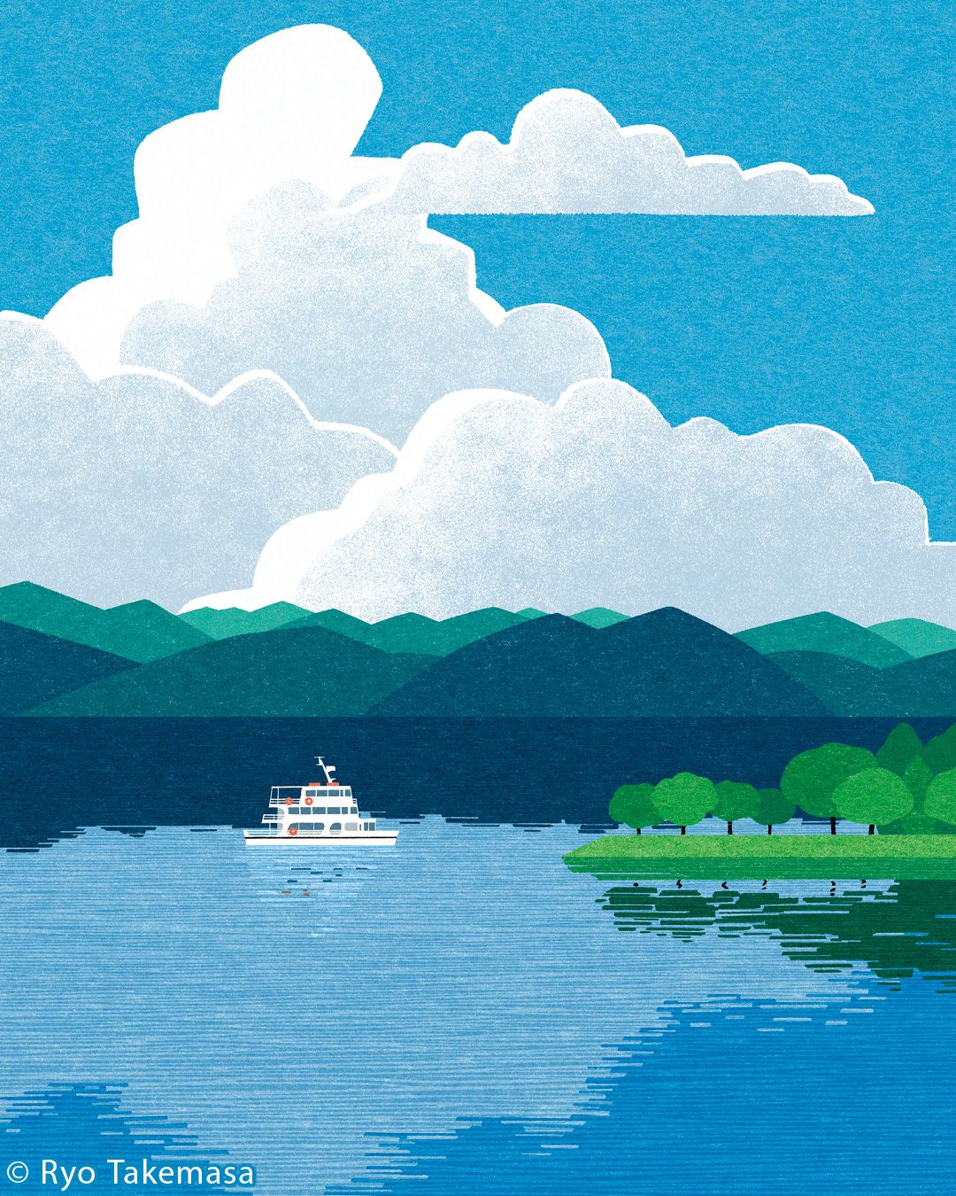 Summer Landscapes illustration 45