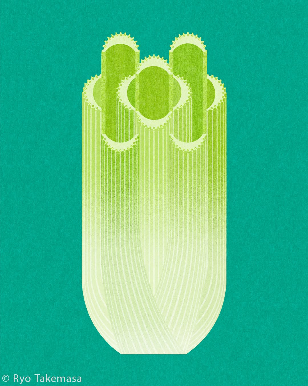 Vegetables & Fruits illustration 21