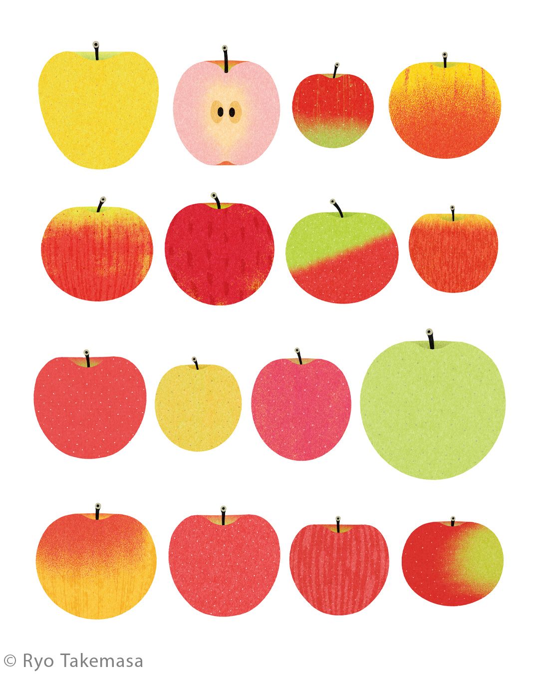 Vegetables & Fruits illustration 25