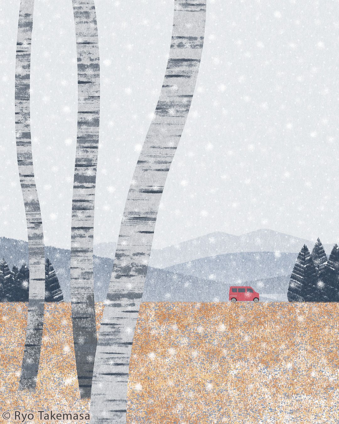 Winter Landscapes illustration 19