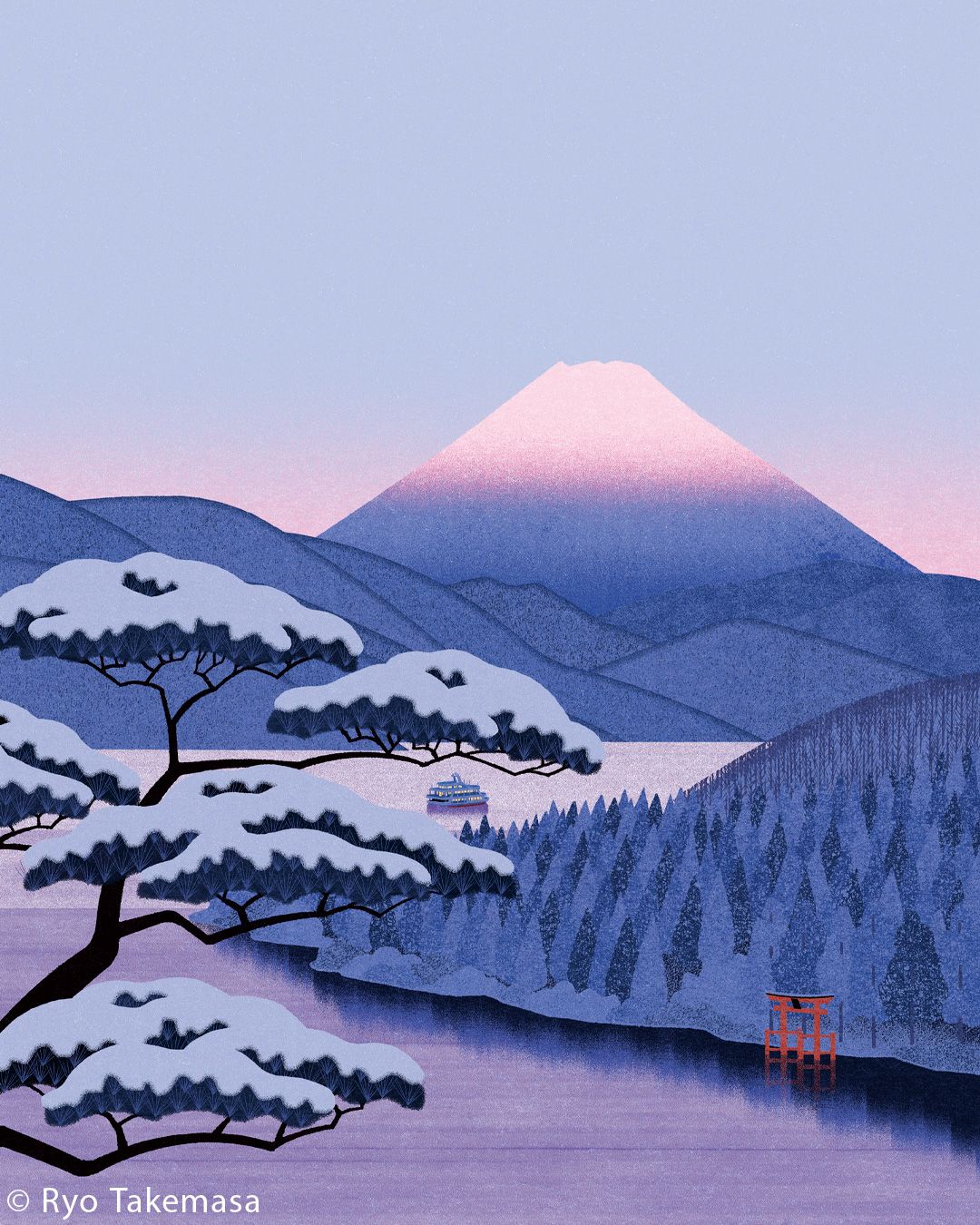 Winter Landscapes illustration 20